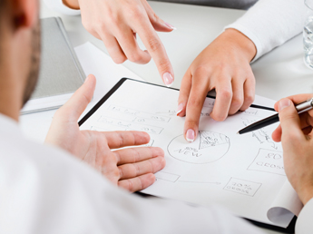 Designs that fit the users' tasks, motivate them, and optimize screen performance can make your site efficient.