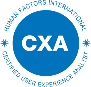 HFI offers CXA certification for advanced UX practitioners